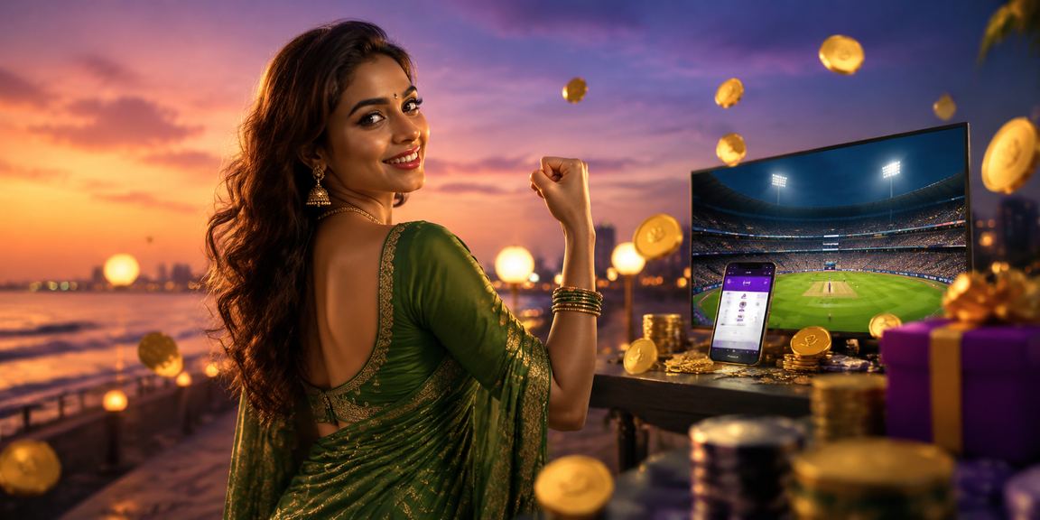 Close-up of person using a mobile phone for sports betting in India